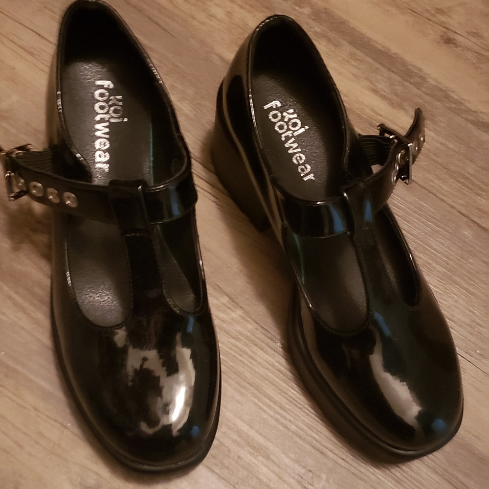 RESERVED - Dollskill Koi Footware Patent Sai Mary Janes